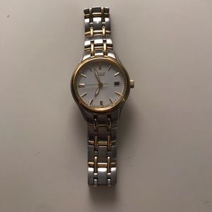 Gold and Silver Citizen Eco Drive Watch